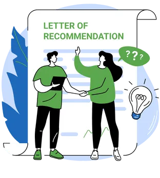 letter of recommendation illustration