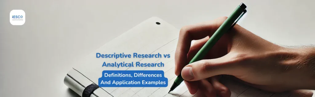 Descriptive Research vs Analytical Research guide header