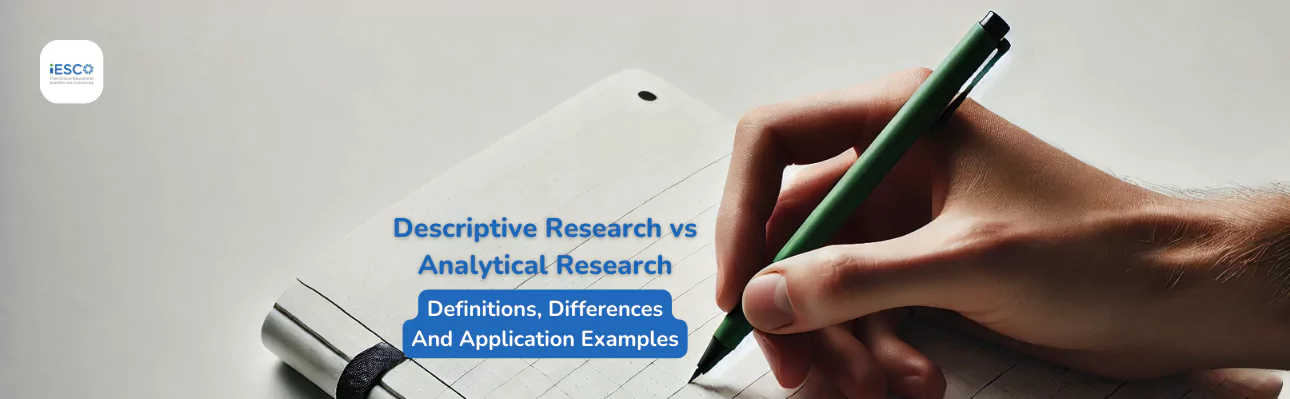 Descriptive Research vs Analytical Research guide header