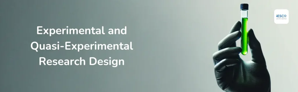 experimental and quasi experimental research